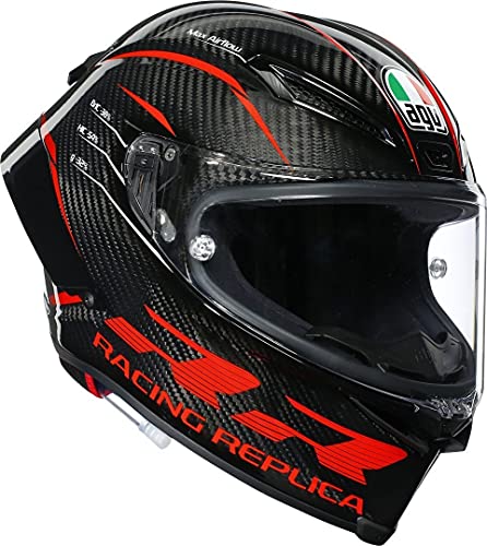 AGV Pista GP RR Multi Performance Carbon Red Casco de Motocicleta, Unisex Adulto, ML 59/60