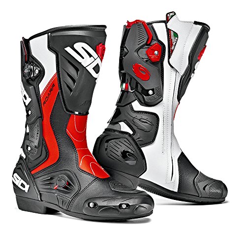 Sidi roarr, Negro de color rojo fluo de blanco, 42