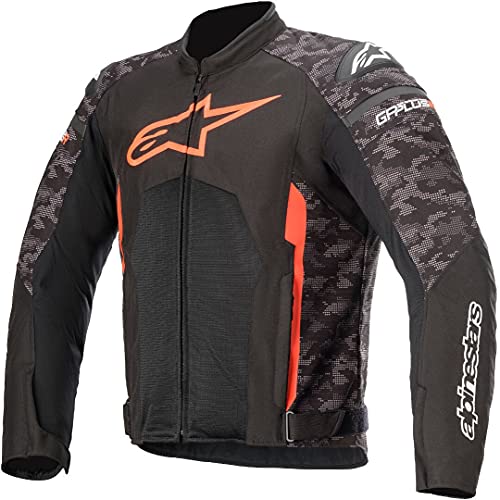 ALPINESTARS T-GP PLUS R V3 AIR JACKET (L, BLACK RED FLUO WHITE)