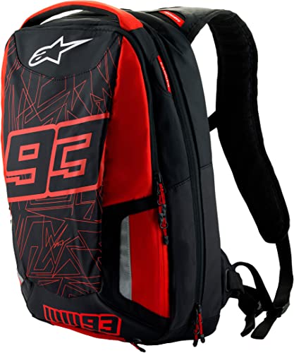 Alpinestars MM93 Jerez V2 - Mochila (talla única), color negro y rojo