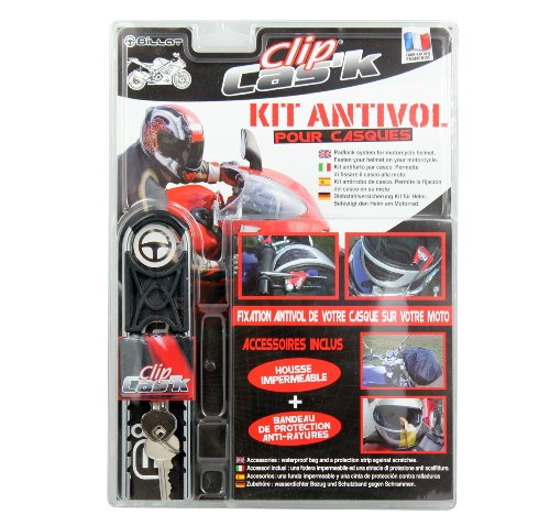 Clip Cas'K 79201 Kit antirrobo para Casco Moto Clip Cas'K