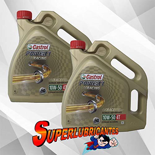 Mundocoche Castrol Power 1 Racing 4T 10W40 2x4L(8Litros)