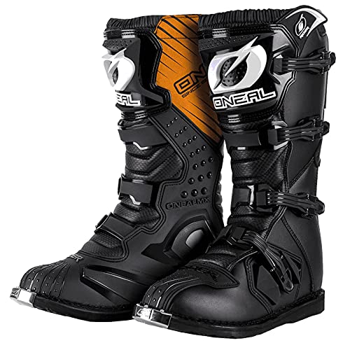 O 'Neal Rider Boot MX 0329-1 - Botas motocross Enduro, color negro