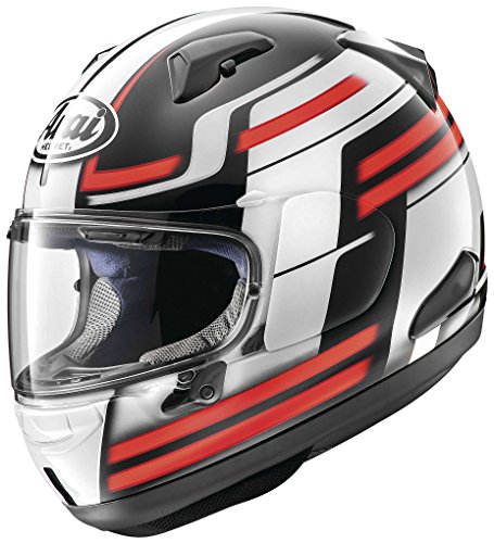 Arai Chaser X Casco integral para motocicleta de competición rojo pequeño