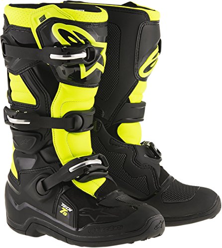 Alpinestars Tech 7S - Botas Mx para niño (talla 38/US 5), color negro