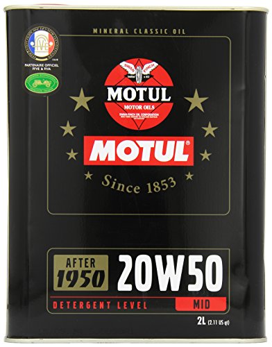 MOTUL 102740 Classic Oil 20W50 2 Liter