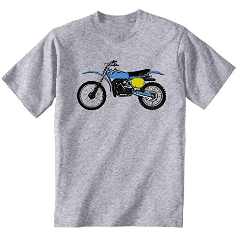 Teesandengines Bultaco pursang mkii 370 Camiseta Gris para Hombre de Algodon Size Xxxxlarge