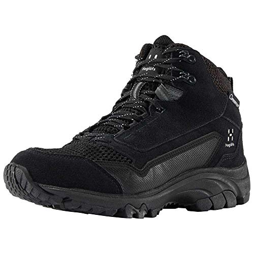 Haglöfs Skuta Mid Proof Eco, Botas Mujer, 2C5-True Black, 40 2/3 EU