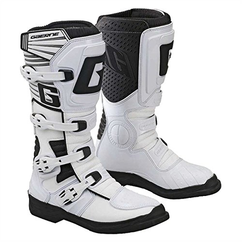 Gaerne G-Force - Botas para motocross blanco Talla:44