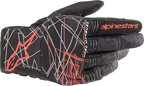 Alpinestars MM93 Losail V2 Guantes de motocicleta (Black/Red,2XL)