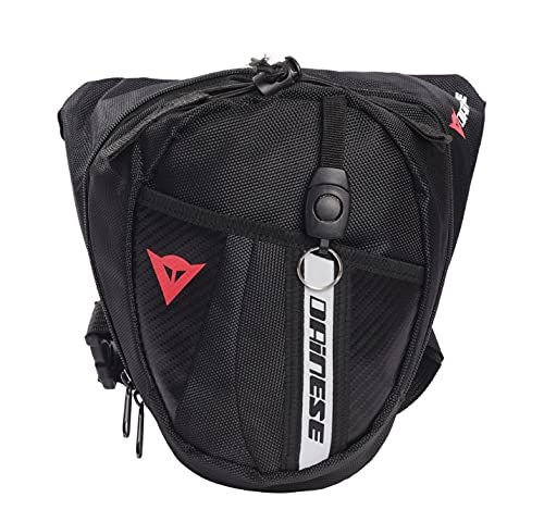 HXYIYG Pernera Moto,RiñOnera Moto Pierna Bolsa de la Pierna de la Cintura de la Motocicleta A Prueba de Agua Cintura de la Cintura Divertida del cinturón de Gota Paquete Fanny Pack Packs Bags