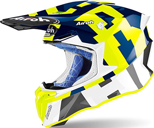 AIROH HELMET TWIST 2.0 FRAME BLUE GLOSS M