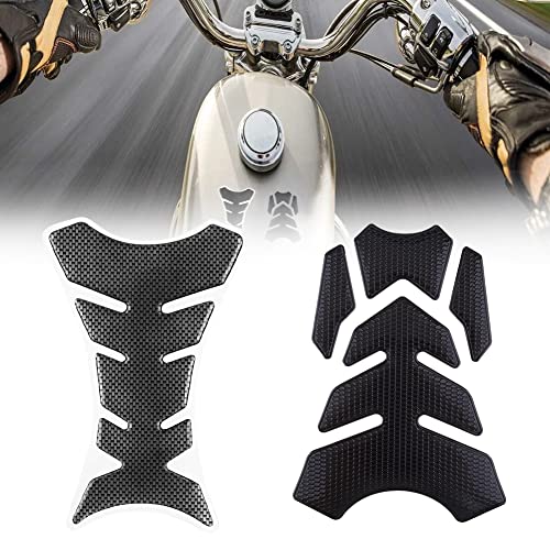 Protector Deposito Moto,Protector Tanque Moto,Adhesivo Deposito Moto,Almohadilla Deposito Moto,Almohadilla Protectora Depósito Moto,Negro,2PCS