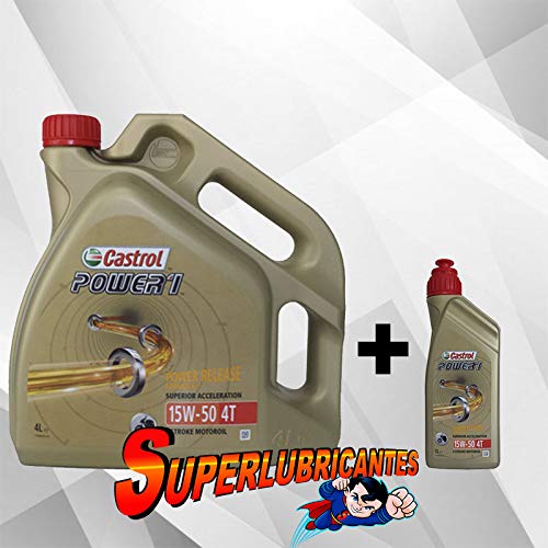 Mundo cohe Castrol Power 1 Racing 4T 10W50 1+4L(5Litros)