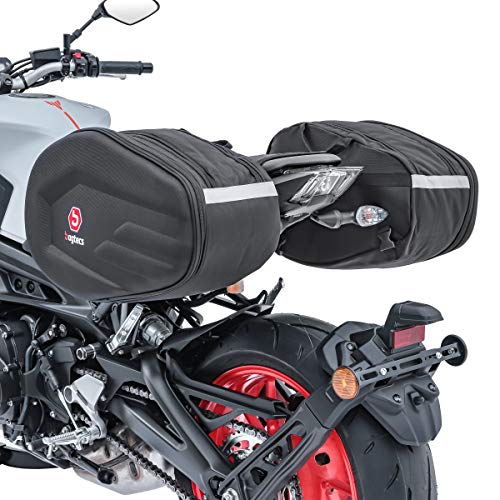 Alforjas Moto/Maletas Laterales Bagtecs RF3 30-40L Negro