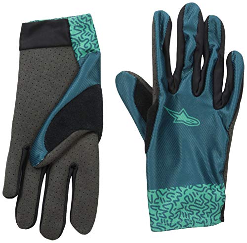 Alpinestars Stella Aspen Pro Lite Glove Camiseta, Gasolina Verde Azulado, L para Mujer