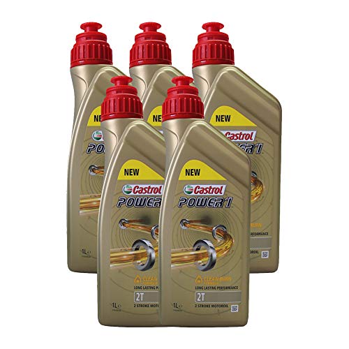 Aceite de motor de 2 tiempos Castrol Power 1 2T 1 l. 5 x 1 l.