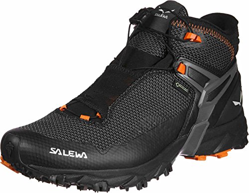 SALEWA MS Ultra Flex Mid Gore-Tex, Zapatillas de Trail Running Hombre, Black Holland, 46 EU