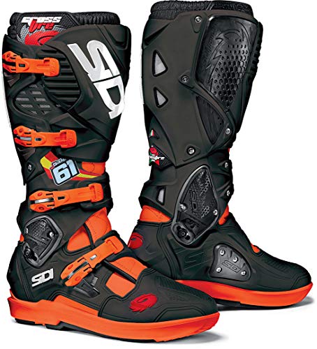 Sidi Crossfire 3 SRS J61 Limited - Botas de motocross (talla 42), color negro