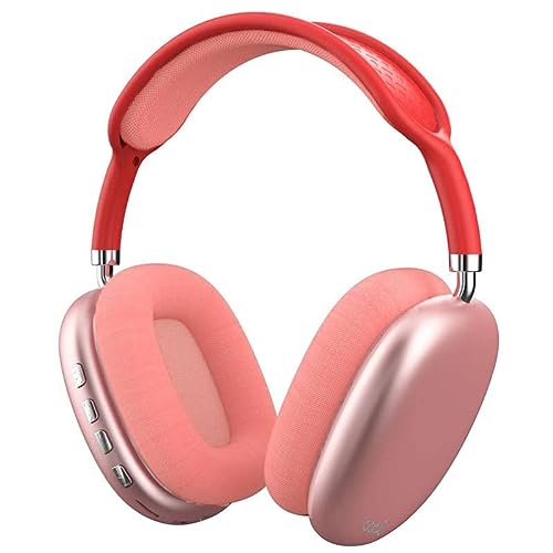 Auriculares Stereo Bluetooth Cascos Cool Active MAX Rojo-Rosa