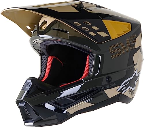 Helmet Alpinestars S-M5 Rover Sand/Tangerine/Camo Glossy S