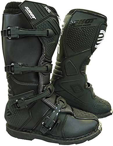 Shot Botas de motocross X10 2.0 Negro 46