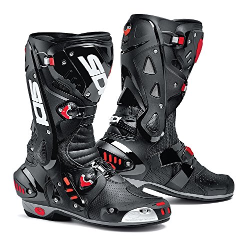 Sidi Sidi Vortice Air Botas para Motocicleta, Negro, 46