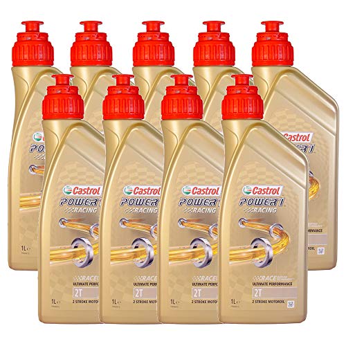 Ricambi Russo - Aceite de Motor para Motocicleta Castrol Power 1 Racing 2T L 9