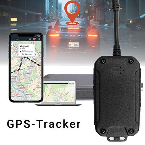 Salind GPS Rastreador GPS para Coche, Moto y vehículos con Tarjeta SIM, App para Android y iPhone, ubicación en Tiempo Real, Mini Localizador GPS con batería Interna