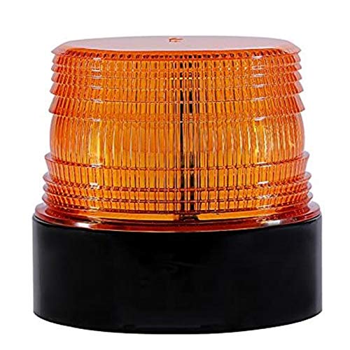 Luz LED estroboscópica luz destellante coche Advertencia Flash de Emergencia para Camion vehículo 12-24V LED Luminosa Magnética de Emergencia Recargable-Inalámbrico