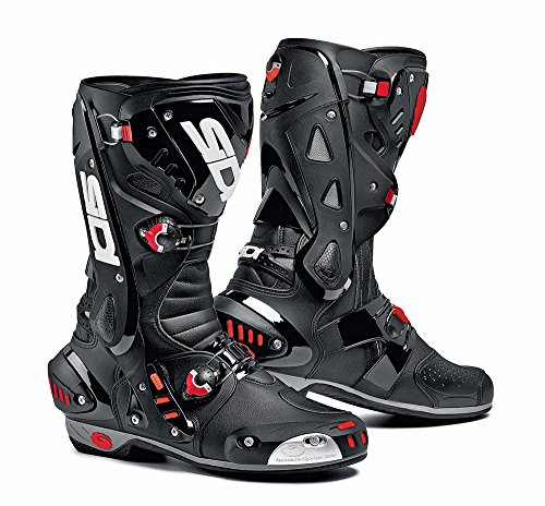 Sidi Sidi Vortice Botas para Motocicleta, Negro, 43