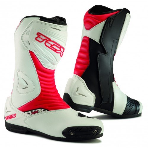 TCX Botas moto S Sportour Evo, color blanco/rojo, talla 45