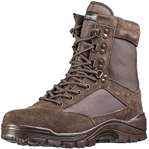 Botas Mil-Tec Tactical con cremallera YKK, para trekking, de montaña, disponible en varios modelos, color, talla 42/ UK 9