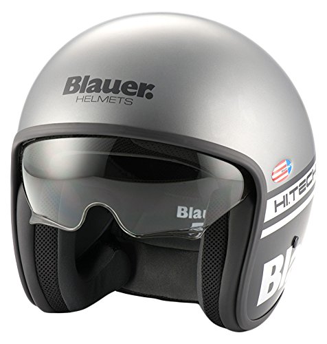 Blauer USA Azul 12 cbkhu01007 – h00001 de H69 de l Pilot 1.1 H.T. Casco, Negro Mate, L