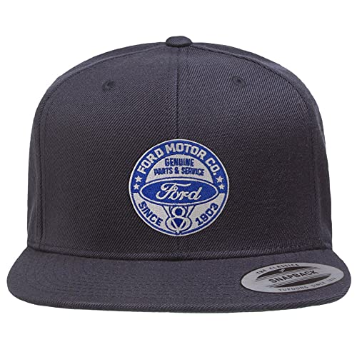 Ford Licenciado Oficialmente Motor Co Premium Snapback Cap (Azul Marino), One Size