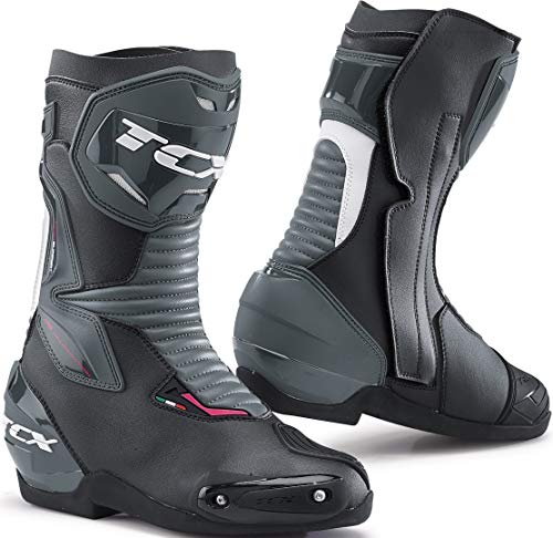 TCX NC, Botas de Motociclista Mujer, Negro Blanco, 36 EU