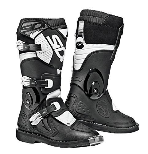 Sidi Flame, color blanco y negro, talla 35