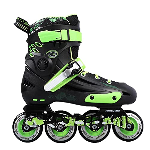 Patines en línea para Mujeres Adultas - Hombres Speed Blade Runners Rodas Rodas Atitativas Atitutas Contintos Patinetes Racing Zapatos Interiores Outdoor para niños Tamaños Variosos