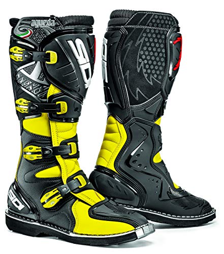 SIDI AGUEDA - Botas color amarillo flúor negro 45