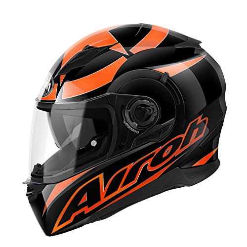 Airoh Casco de movimiento, color Naranja Shot, talla 56-S