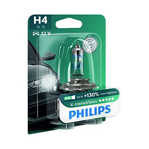 Philips 12342XVB1 X-treme Vision - Bombilla H4 para faros delanteros