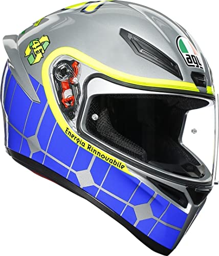 AGV E2205 Top Casco de Motocicleta, Unisex-Adult, Rossi mugello, M