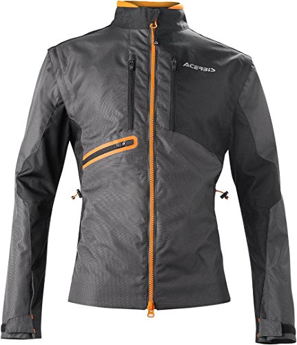 Acerbis 0022169.313.068 Chaqueta Enduro-One Negro/Naranja XL