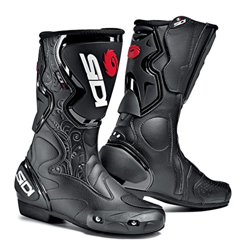 Sidi Fusion Lei Botas para Motocicleta, Negro, 36