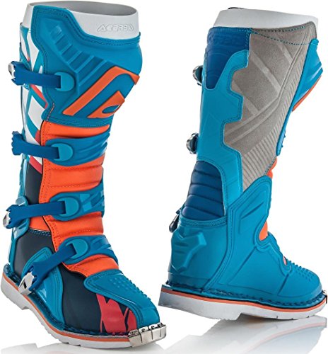 Acerbis Botas X-Pro V. Azul/Naranja T.40