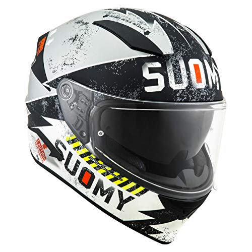 Suomy ksvr0024.7 casco SpeedStar Hélice Matt Silver/powerslave X L