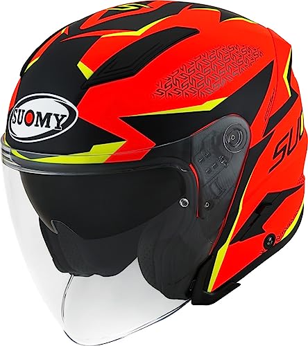 Suomy CASCO SPEEDJET LUMINISM MATT RED - S