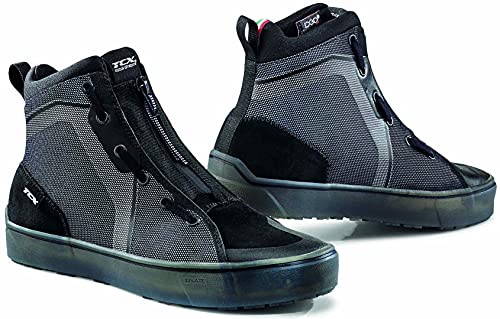 TCX - Botas de moto - TCX IKASU WP BLACK/REFLEX - 42, Black Reflex, 42 EU