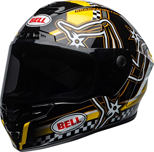 BELL HELMET STAR DLX MIPS ISLE OF MAN BLACK/YELLOW S