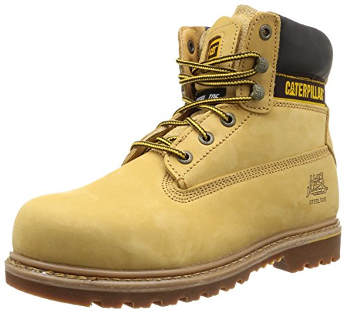 Cat Footwear Holton SB - Botas de seguridad para hombre, color marrón, talla 41